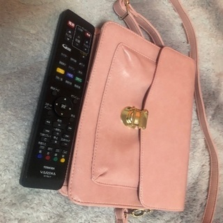ピンク　ミニバッグの画像