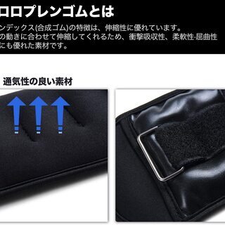 新品未使用　アンクルウェイト リストウェイト 筋トレ  1.5kg 2個セット パワーアンクル リストバンドの画像