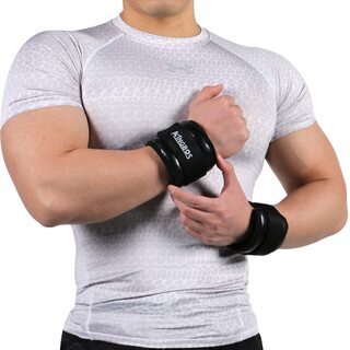 新品未使用　アンクルウェイト リストウェイト 筋トレ  1.5kg 2個セット パワーアンクル リストバンドの画像