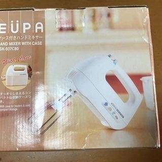 EUPA ケース付ハンドミキサーの画像