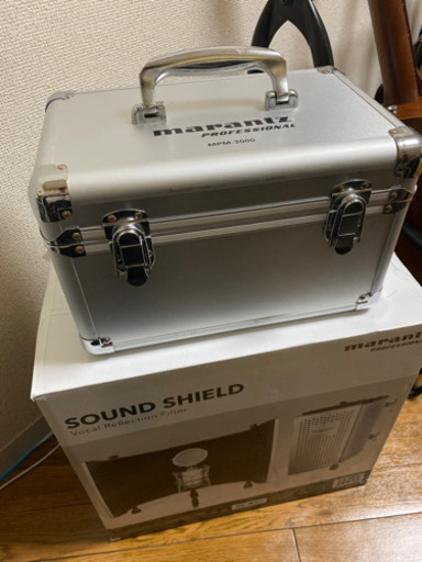 [コンデンサーマイク]marantz MPM-3000&SOUND SHIELD