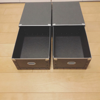 新品⭐️未使用　無印良品　硬質パルプボックス深型の画像