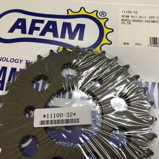 新品 AFAM リアスプロケットNSR50・80 / XR100...
