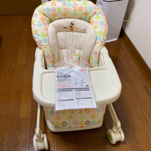 お値下げしました。アップリカ　ユラリズム　ハイローチェア
