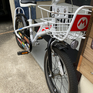 16インチ　子供　自転車　マリオカート