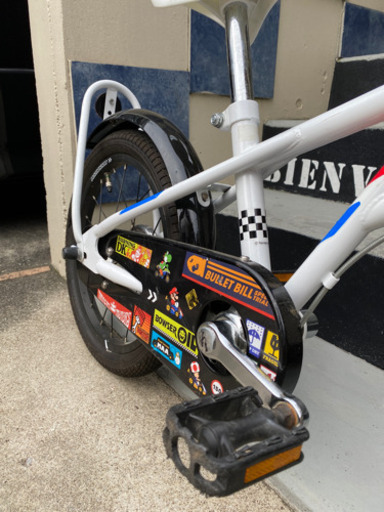 16インチ　子供　自転車　マリオカート