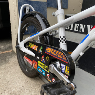 16インチ　子供　自転車　マリオカート