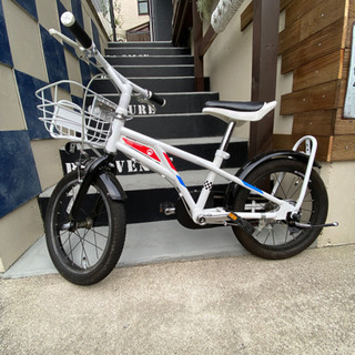 16インチ　子供　自転車　マリオカート