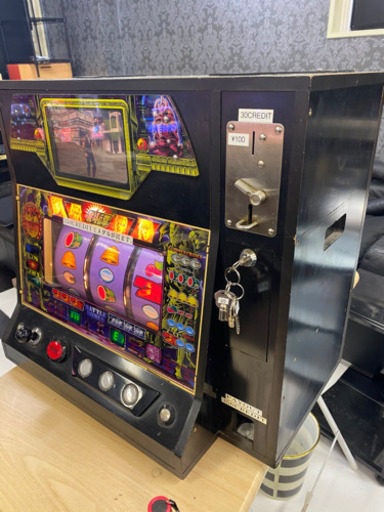 北斗の拳 卓上スロット 4号機 コインシューター付き