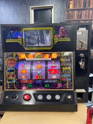 北斗の拳 卓上スロット 4号機 シューター付き