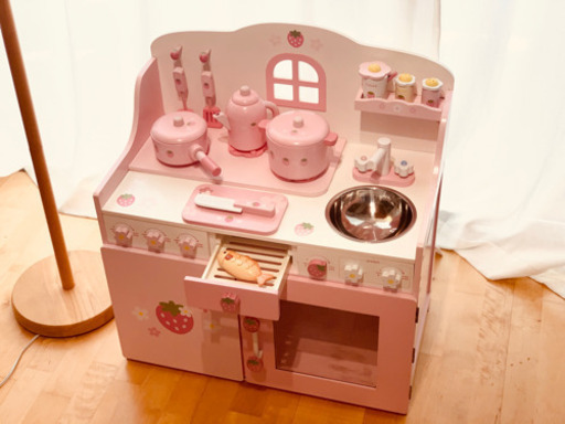 マザーガーデン　野いちごキッチン　木のおもちゃ