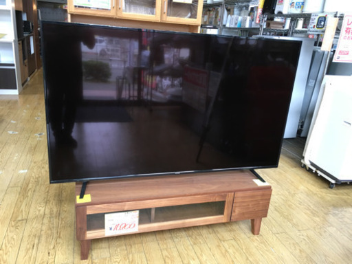 極美品 2019年製 65型液晶テレビ IRIS OHYAMA 4K 65UB10P アイリスオーヤマ