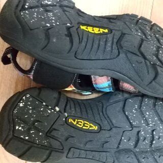 【美品★爪先を守るサンダル】Keen New port H2の画像