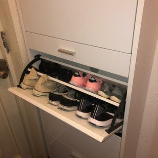 取引中 ニトリ シューズボックススリムの画像