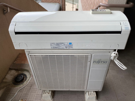 即日対応　取付工賃込み　エアコン　富士通　6畳    2010年