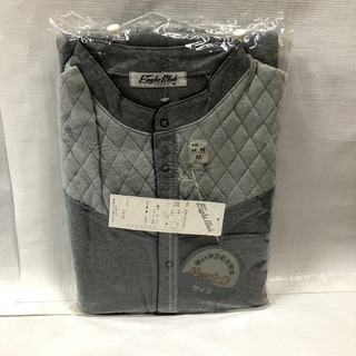 新品 定価5000円！紳士用 メンズ パジャマ 部屋着 寝間着 Mサイズ ゆったりサイズ キルト 胸囲84～92cm 寝具 Cの画像