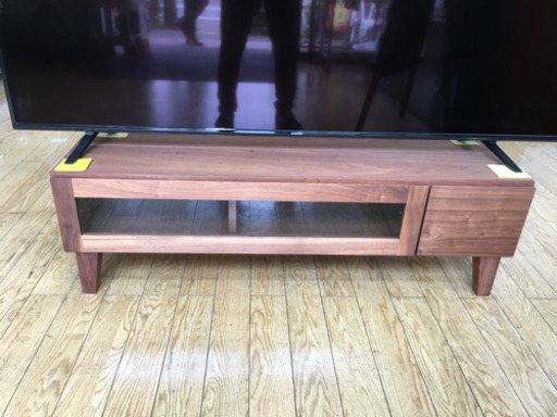 美品 岡製作所 テレビボード モダンStyle ウォールナット材 日本製