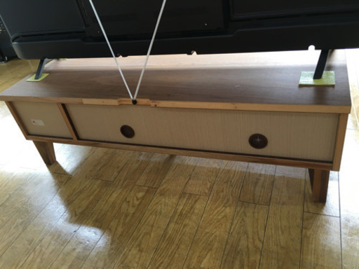 美品 岡製作所 テレビボード モダンStyle ウォールナット材 日本製