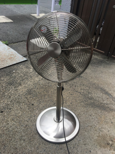 使用頻度は少ないです。メタル扇風機