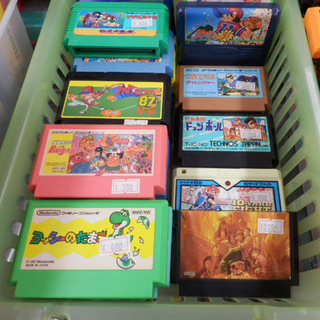 ▶ファミコン ソフト カセット レトロゲーム 在庫多数 1つ100円～ ペイペイ対応 札幌市西区西野 - 札幌市
