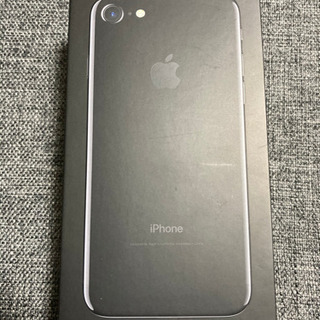 【商談中】iPhone 7 ジェットブラック　128GB 