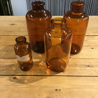 昭和レトロ　薬瓶セット