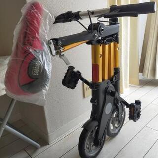 【売れました、有難うございました。】【ほぼ新品】8インチ　折り畳み自転車（引取・着払いの送付共に可）