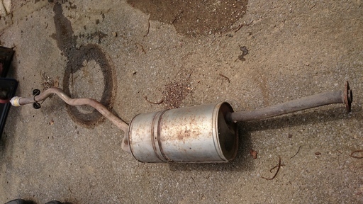 ハイエース バン 4WD ディーゼル LH178V ノーマルマフラー