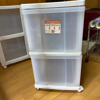 【受付終了】押入れ収納ケース　2個の画像