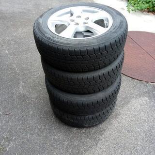 値下げ：185/65R15アルミ付きスタッドレス4本 VIOLE...