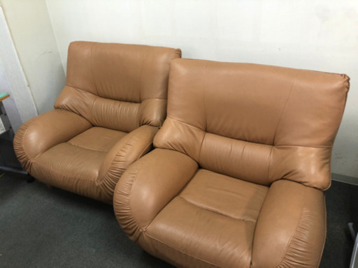 ソファセット　1人用2脚　3人用1脚