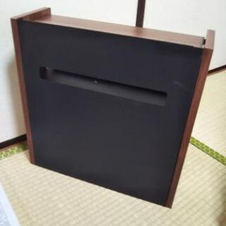 山善 ルーターボックスRCB-L(DBR/BK)② 幅40.5×...