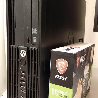Wifi無線LAN対応/フォートナイト最高220fps/4K出力対応/3画面出力対応/ゲーミングPC/GTX1050ti/SSDで高速起動/メモリ8GB /80PLUS GOLD対応電源