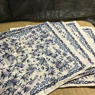 新古品　難あり　西川　座布団カバー　4セット
