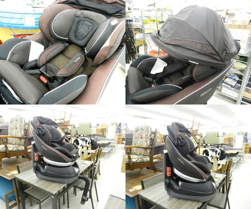 チャイルドシート 回転式 体重18kgまで 新生児~4才頃 コンビ ネルーム ☆ PayPay(ペイペイ)決済可能 ☆ 札幌市 北区 