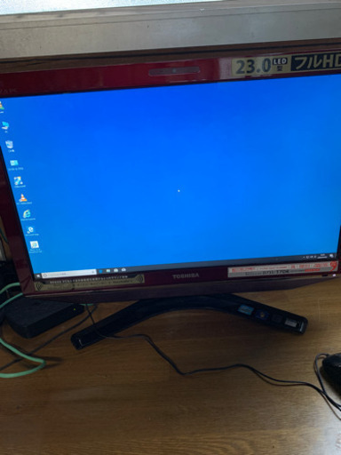 取引中　東芝　REGZA  win10