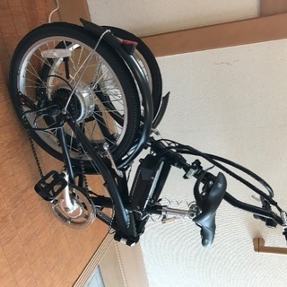 【取引終了】電動アシスト自転車　折り畳み　suisuiの画像