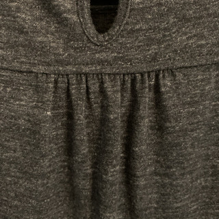 バーバリー ブルーレーベル ワンピース 38 グレー×ブラックの画像