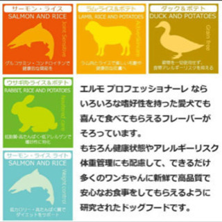800g ×3袋　【成犬用】ELMO  ラム・ライス＆ポテト の画像