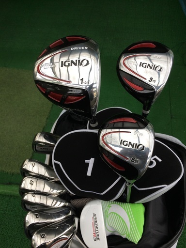 IGNIO☆ゴルフクラブセット☆初心者ゴルフセット！