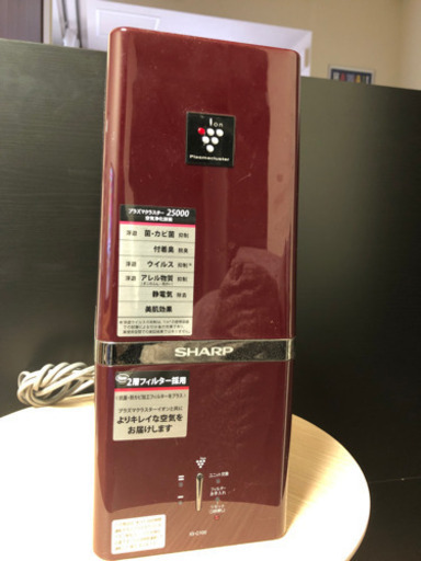 SHARP プラズマクラスターイオン発生器　IG-C100