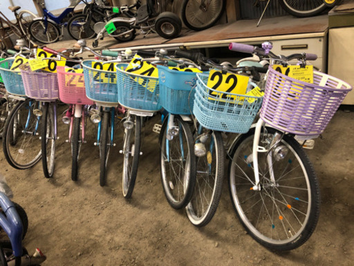子供車　ブリヂストン（エコパル）　22インチ　13,200円（税込）