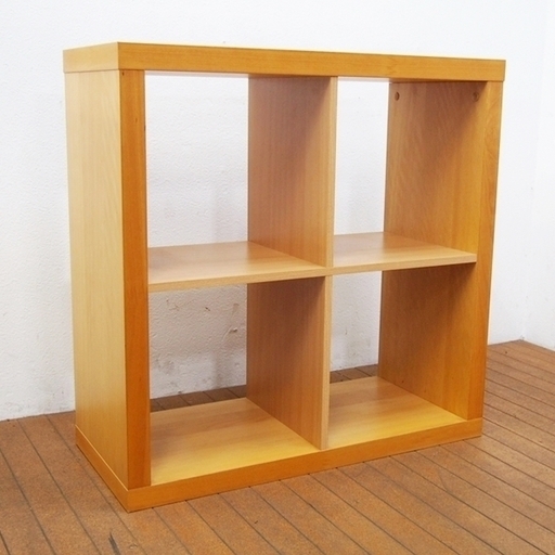 IDC大塚家具 オープンシェルフ 飾り棚 84.5×36×高さ85cm (LA65)