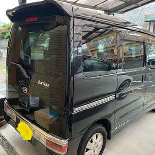 20年中期アトレーワゴンカスタムRS!車検長い人気の黒‼️早期の方は値引き可能‼️の画像