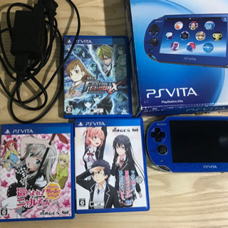 中古  PSVitaとゲームソフトセット