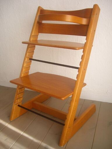 STOKKE ストッケ】トリップトラップ チェアー ベビーガード付き メープル系