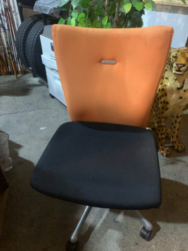 ★Okamura PCチェア デスクチェア 黒ずみあり★