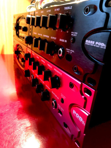 【LINE6 POD XT PRO/Guitar&Bass】Set 美品！！！