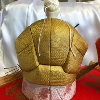 能高砂人形　台座付き　の画像
