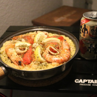 ベランダキャンプ飯仲間募集🏕🥘🥓🪔🍻